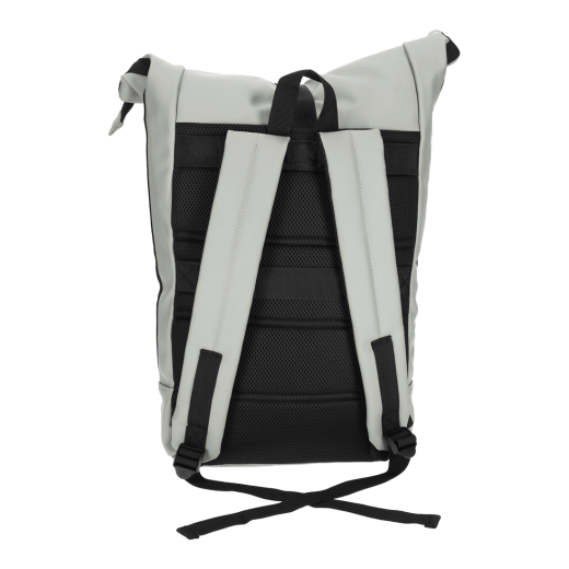 Dull PU Rol Rugtas 2.0 Grijs