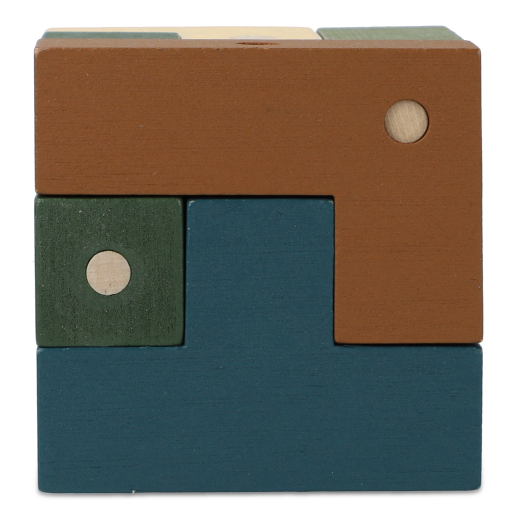 Houten Kubus Think IQ puzzel