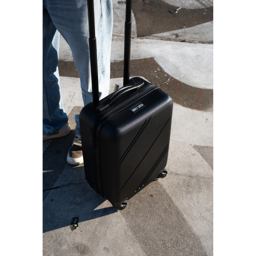 NL Travel Green Cabin Trolley RPET Zwart