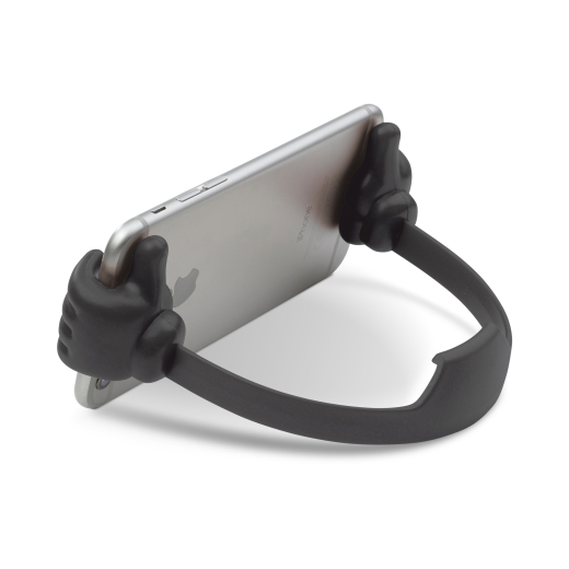 Smartphonehouder handen Zwart