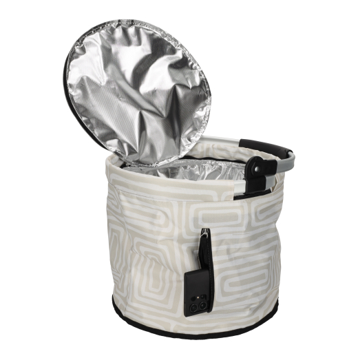 Ronde Koeltas Liz Taupe