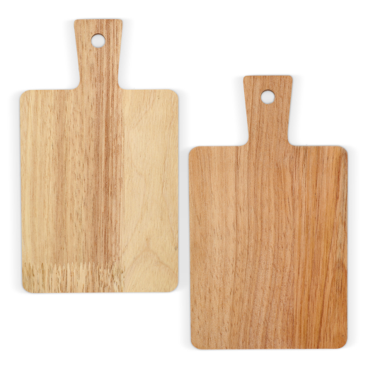 Set van 2 houten tapas serveerplankjes Hout