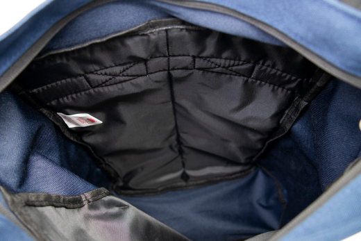 Basic rolltop backpack Navy Recycle Bags