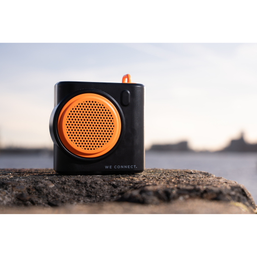Retro Camera Speaker Zwart