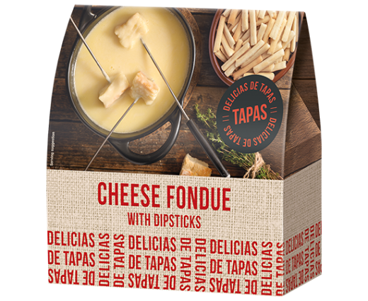 Kaasfondue Kit me Dipsticks 175 gram