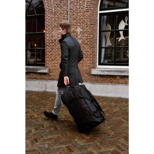 Norländer S.G. Reistas XL Met Wielen RPET Zwart