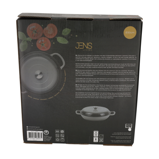 Gietijzeren Braadpan 30CM