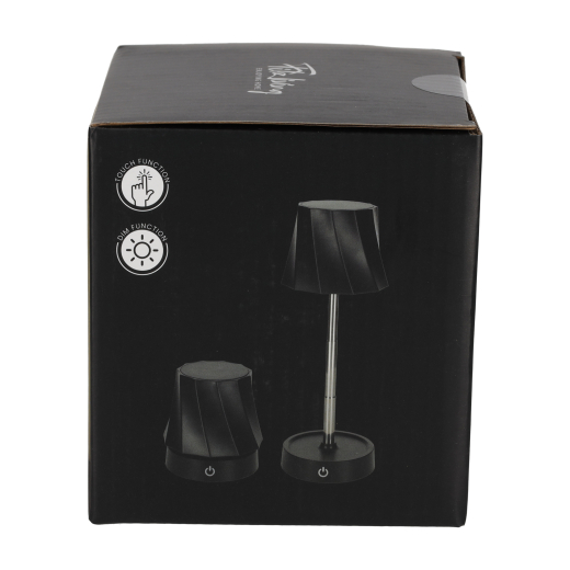 Telescopische LED Lamp Zwart