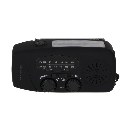 Emergency Solar/FM/LED/Radio Speaker