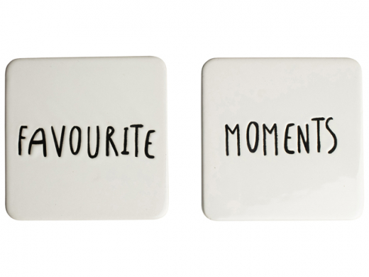 Onderzetters moments