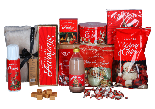 Vintage Christmas met plaid