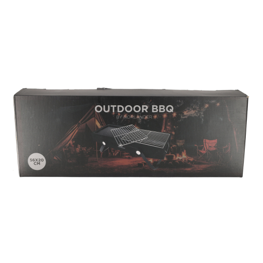 Outdoor BBQ met Grill Zwart