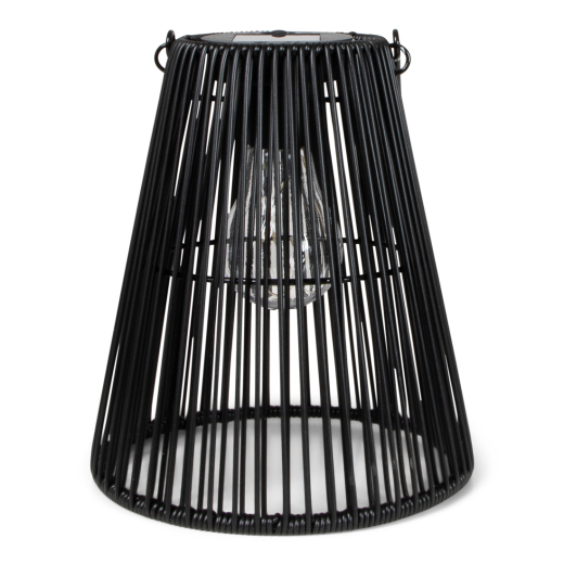 Solar Lantaarn Zwart