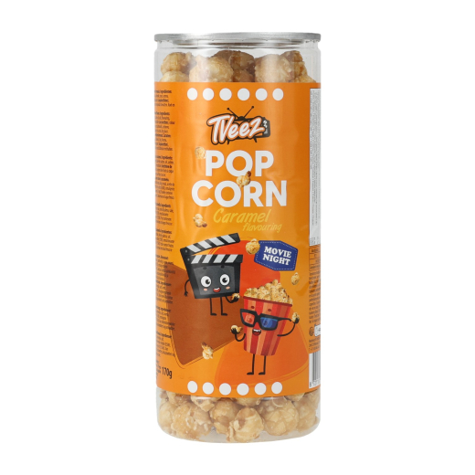 Popcorn Tube Caramel 170 gram