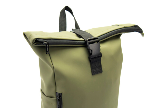 Style Rolltop Backpack Olijfgroen