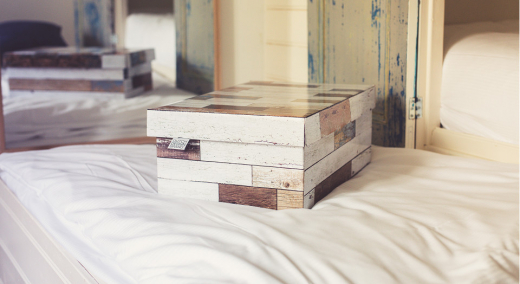 Dutch Design Storage Box 'Beachwood'