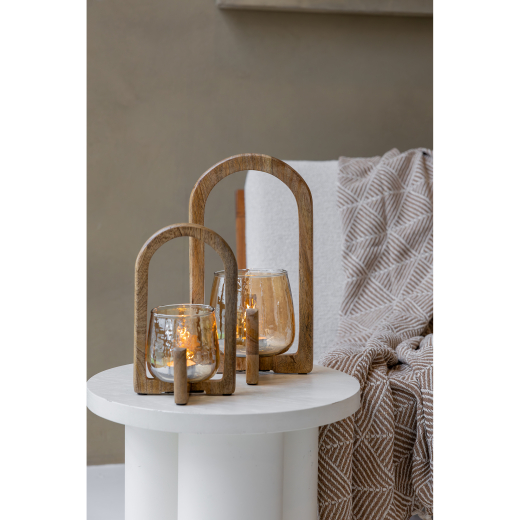 Lantaarn Ravi Naturel Small