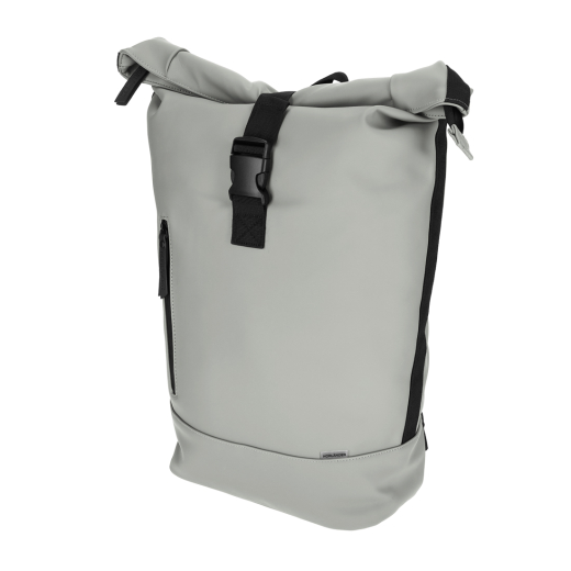 Dull PU Rol Rugtas 2.0 Grijs