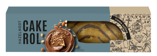 Cakerol hazelnoot in doos