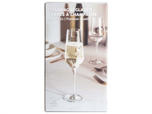 Gastronomia S/2 Champagneglazen 250