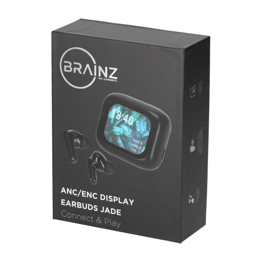 ANC/ENC Display Earbuds Jade Zwart