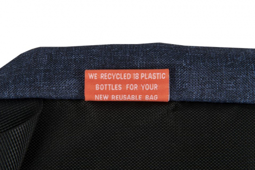 Rugtas rpet grijs (100% gerecyclede PET flessen)