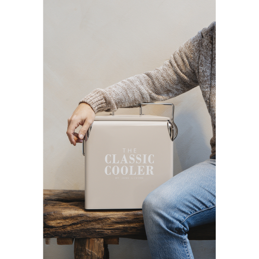 Retro Koelbox Taupe
