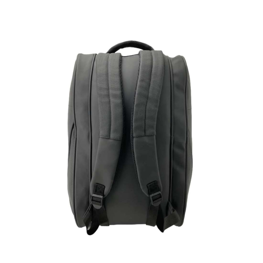 Dull PU Padel Rugtas Zwart