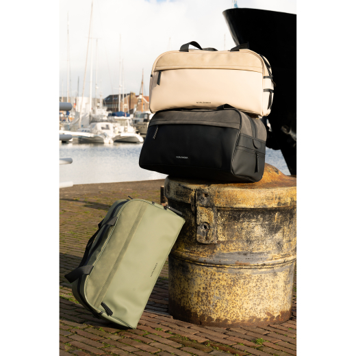 PU Retro Sporttas Napolitana Groen