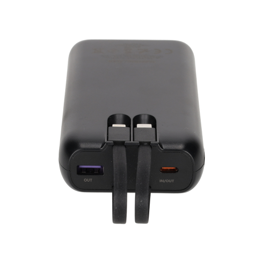Powerbank Built-in Cables 20.000 mAh