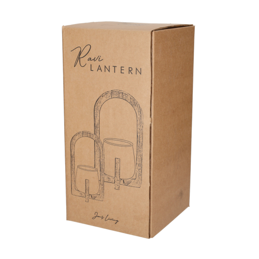 Lantaarn Ravi Zwart Large