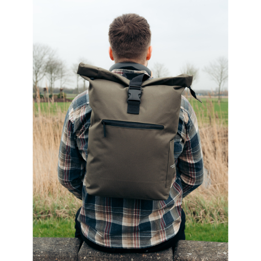 Norländer S.G. Rol Rugtas RPET Olijfgroen