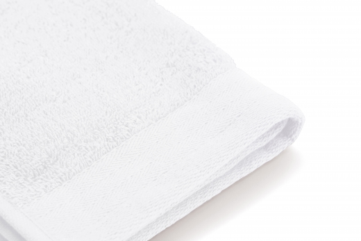 Gastendoekje soft cotton terry wit