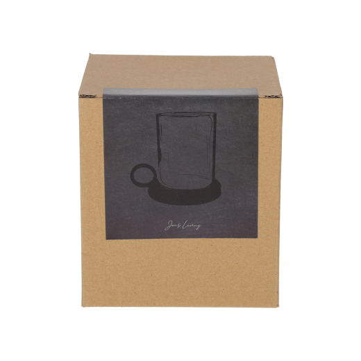 Theelichthouder Bo Zwart