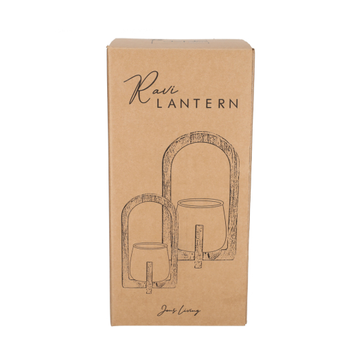 Lantaarn Ravi Zwart Large