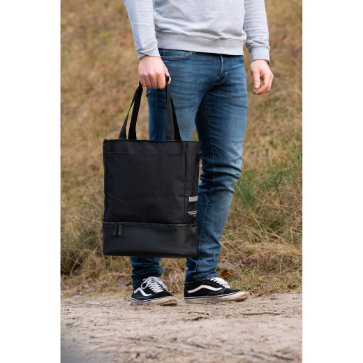 Fiets Shopper Met Koelvak RPET Zwart