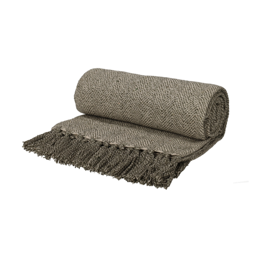 Recycled Cotton Plaid Noor Groen