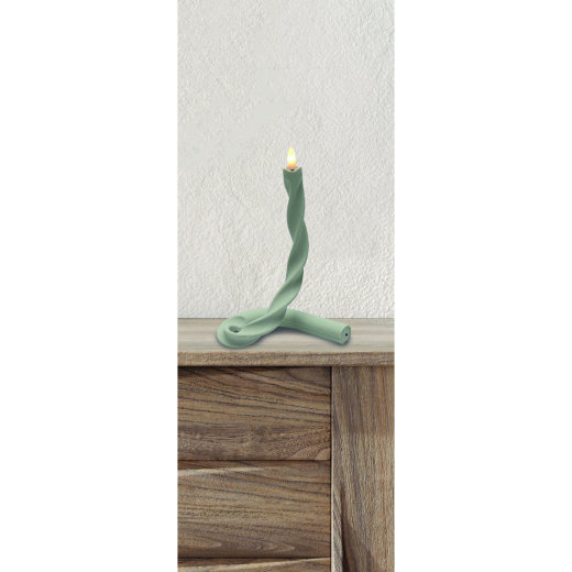 Flexibele LED Kaars Steengrijs