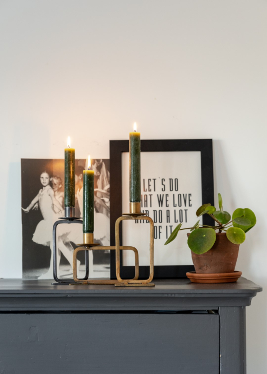 Kandelaar Dave Goud Large