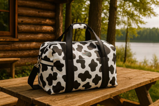 Retro weekendtas Mucca (koeien)