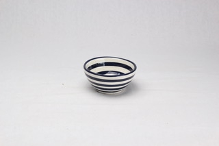 Schaaltje bretons blauw 6 cm