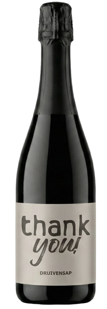 Sparkling druivensap 0.75 liter