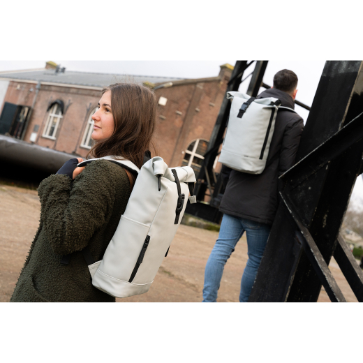 Dull PU Fiets Rugtas 2.0 Grijs