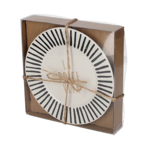 La Dolce Vita Bordjes Zwart set van 2