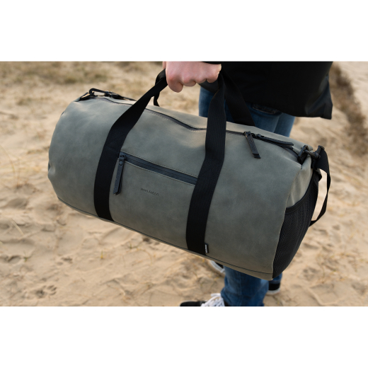 Nubuck Duffeltas Groen