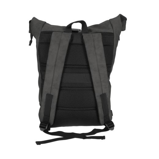 Nubuck Rol Rugtas Grijs