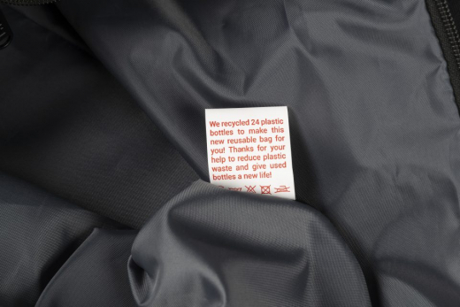 Duffel rpet grijs (100% gerecyclede PET flessen)