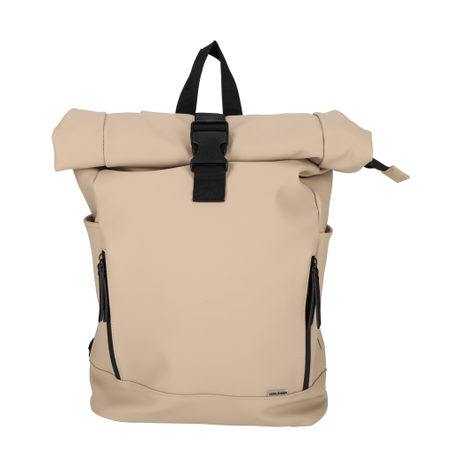 Dull PU Fiets Rugtas Eco Lining Taupe