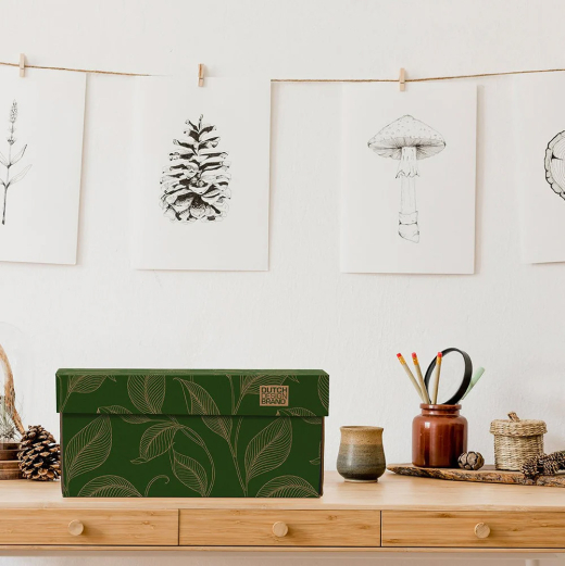 Storage Box Classic Green Forest NEW