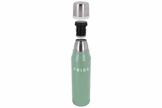 Friss Isoleerfles Rvs 1 Liter Groen